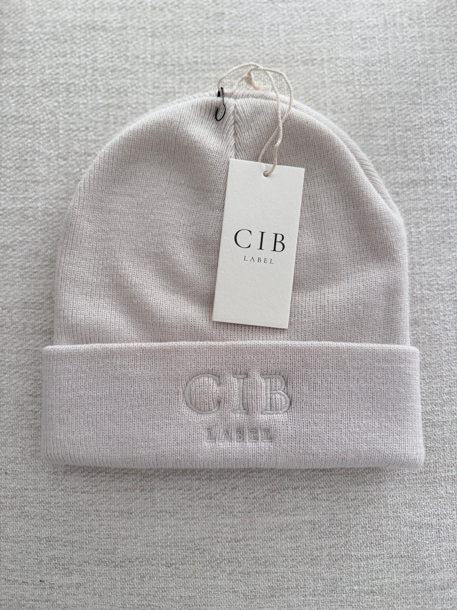 Tight-Knit Acrylic Beanie Bone