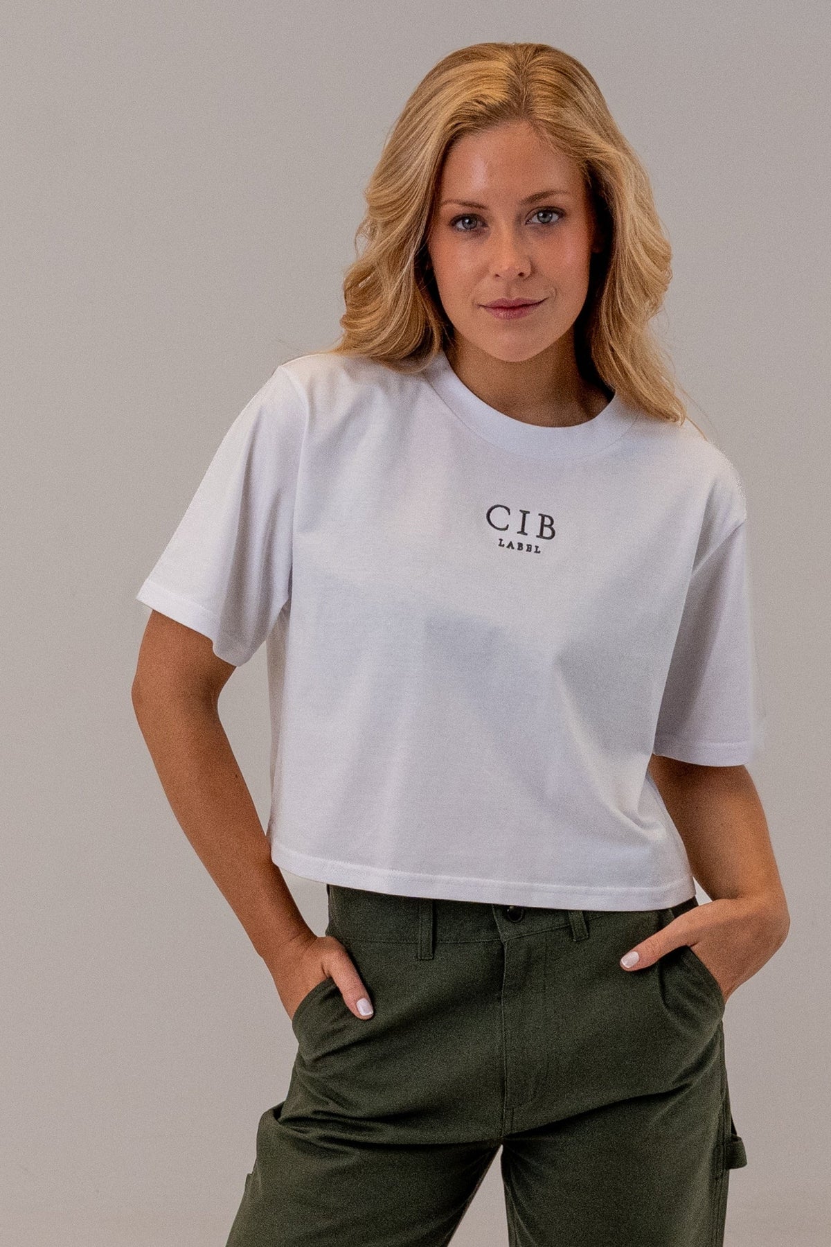 Crop Tee White