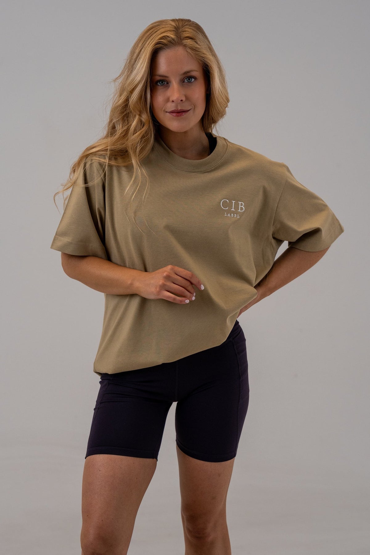Box Tee Khaki