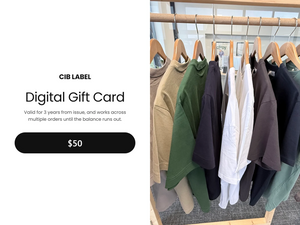 Cib Label $50 digital gift card