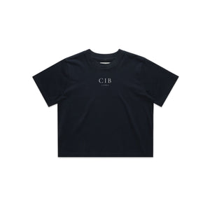 Crop Tee Navy