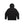 Hoodie (Men's) Black back