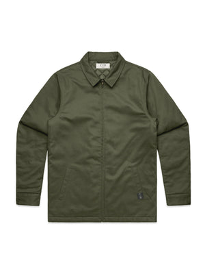 Padded Shacket Olive