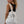 Canvas Shoulder Tote Natural, back view