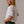 Combed Cotton Crop Tee White, side view