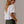 Combed Cotton Crop Tee White, side view, alternate