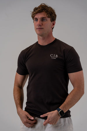 Combed Cotton Everyday Tee Slate, front, relaxed