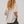 Cotton Baseball Jersey Bone, back view