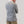 Cotton Rugby Jersey Grey Marle, back view