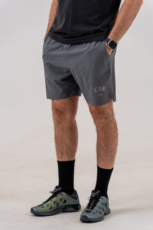 Lightweight Men's Active Shorts Grey, front