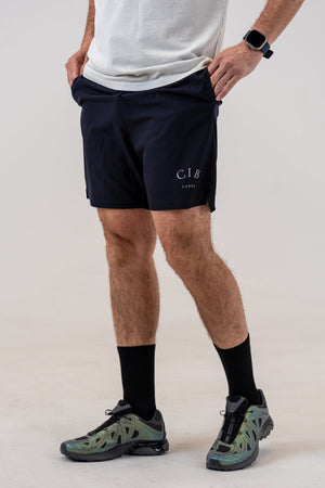 Lightweight Men's Active Shorts Navy, front