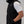 Men's 630-Fill Down Puffer Vest Black, close up