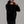 Men's Oversized 400gsm Hoodie Black, front, view 3