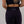 Slim High-Waisted Active Shorts Navy, back view