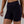 Slim High-Waisted Active Shorts Navy, front