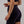 Slim High-Waisted Active Shorts Navy, side view