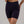Slim High-Waisted Active Shorts Navy, front, view 3