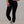 Slim High-Waisted Seamless Leggings Black, front