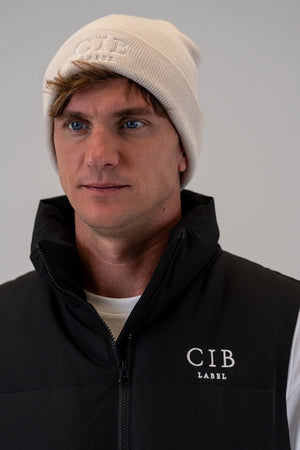 Tight-Knit Acrylic Beanie Bone, front