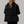 Women's 630-Fill Down Puffer Vest Black, back view