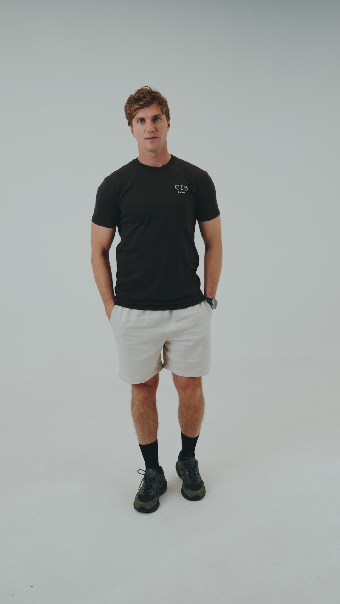 Combed Cotton Everyday Tee Slate, video