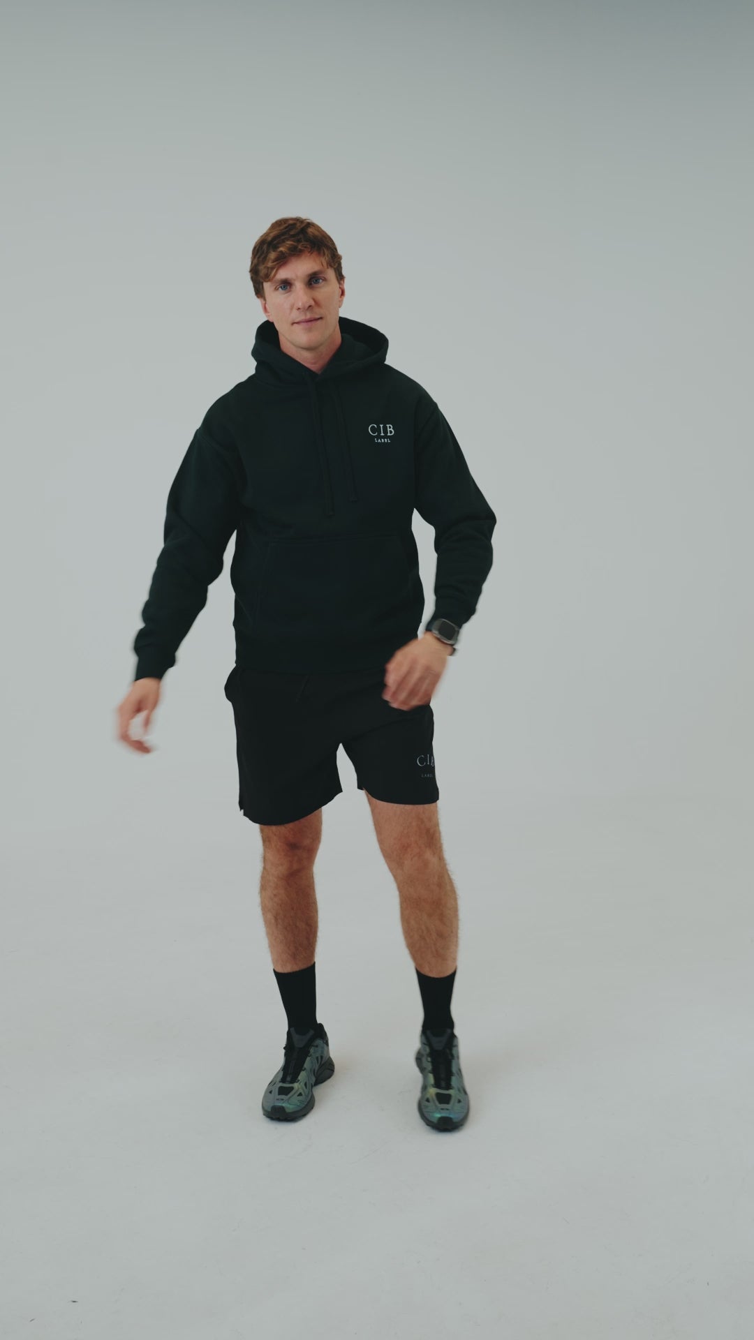 Men's Oversized 400gsm Hoodie Evergreen, video